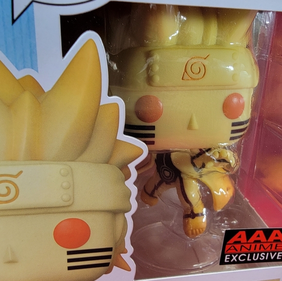 Naruto uzumaki (kurama link mode) aaa anime exclusive # 1465 (nib) - Picture 3 of 7